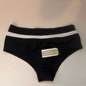 *NWT* SEATONIC • High Waist Bikini Bottom Size S